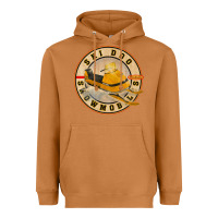Meerkat ski doo vintage snowmobiles Heavyweight Hoodie - linhVisuals