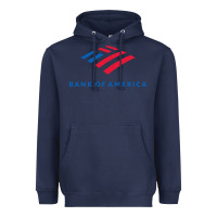 Navy bank of america Heavyweight Hoodie - linhVisuals
