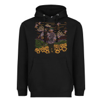 Black tyler the creator flower boy Heavyweight Hoodie - linhVisuals