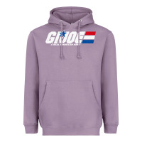 Lavender distressed army green gi joe Heavyweight Hoodie - linhVisuals