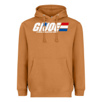 Meerkat distressed army green gi joe Heavyweight Hoodie - linhVisuals