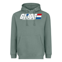 Sage distressed army green gi joe Heavyweight Hoodie - linhVisuals