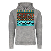 Cloud Rock native american aztec seamless pattern Vintage Hoodie - BundleAndBundleShop