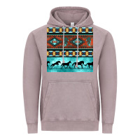 Vintage Zinc native american aztec seamless pattern Vintage Hoodie - BundleAndBundleShop