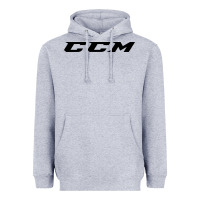 Heather Grey c c m hockey Heavyweight Hoodie - linhVisuals