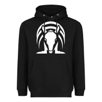 Black armadillo isolated Heavyweight Hoodie - linhVisuals