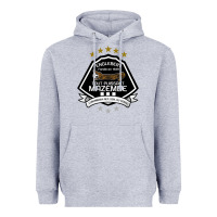 Heather Grey suitable-tp-mazembe-worn Heavyweight Hoodie - linhVisuals