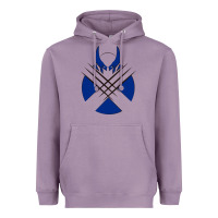 Lavender wolverine 5 Heavyweight Hoodie - linhVisuals