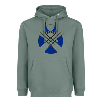 Sage wolverine 5 Heavyweight Hoodie - linhVisuals