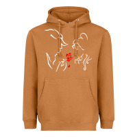 Meerkat beauty the beast love Heavyweight Hoodie - linhVisuals