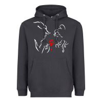 Smoke beauty the beast love Heavyweight Hoodie - linhVisuals