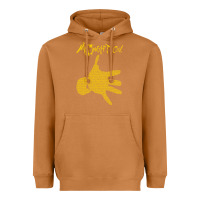 Meerkat Midnight Oil colour Heavyweight Hoodie - linhVisuals