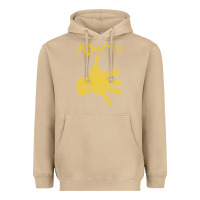 Mushroom Midnight Oil colour Heavyweight Hoodie - linhVisuals