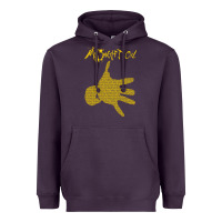 Plum Midnight Oil colour Heavyweight Hoodie - linhVisuals