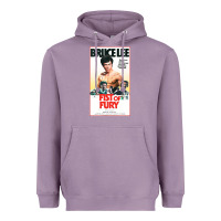 Lavender fist of fury by bruce Heavyweight Hoodie - linhVisuals
