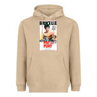 Mushroom fist of fury by bruce Heavyweight Hoodie - linhVisuals