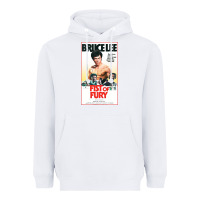 White fist of fury by bruce Heavyweight Hoodie - linhVisuals