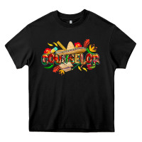 Black cinco de mayo counselor Heavy Core Tee - CowGirlArtShop