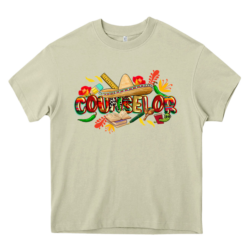 Cinco De Mayo Counselor Heavy Core Tee by CowGirlArtShop | Teevron