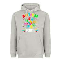 Moon Dust autistic auntie puzzle support family autism awareness sweatshirt Heavyweight Hoodie - linhVisuals