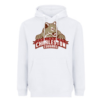 White charleston cougars Heavyweight Hoodie - linhVisuals