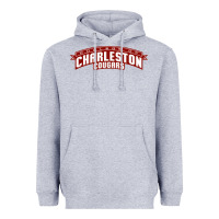 Heather Grey charleston cougars Heavyweight Hoodie - linhVisuals