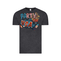 Vintage Black Party in the USA Vintage Tee - FaDigitalArtStudio