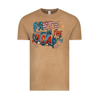 Vintage Camel Party in the USA Vintage Tee - FaDigitalArtStudio