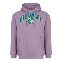 Lavender delaware blue hens Heavyweight Hoodie - linhVisuals