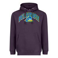 Plum delaware blue hens Heavyweight Hoodie - linhVisuals