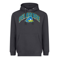 Smoke delaware blue hens Heavyweight Hoodie - linhVisuals