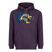Plum drexel dragons Heavyweight Hoodie - linhVisuals