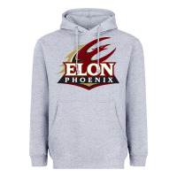 Heather Grey elon phoenix Heavyweight Hoodie - linhVisuals