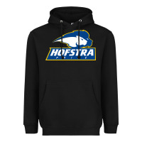 Black hofstra pride Heavyweight Hoodie - linhVisuals