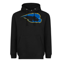 Black hofstra pride Heavyweight Hoodie - linhVisuals