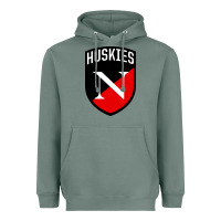 Sage northeastern huskies Heavyweight Hoodie - linhVisuals
