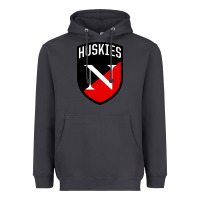 Smoke northeastern huskies Heavyweight Hoodie - linhVisuals