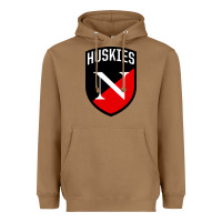Toasted Coconut northeastern huskies Heavyweight Hoodie - linhVisuals
