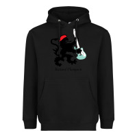 Black richard thompson (fairport convention) Heavyweight Hoodie - linhVisuals