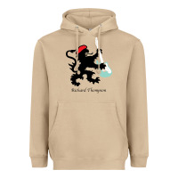 Mushroom richard thompson (fairport convention) Heavyweight Hoodie - linhVisuals