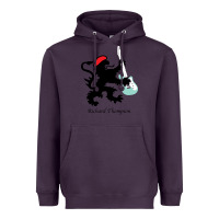 Plum richard thompson (fairport convention) Heavyweight Hoodie - linhVisuals