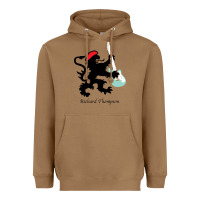 Toasted Coconut richard thompson (fairport convention) Heavyweight Hoodie - linhVisuals
