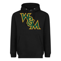 Black william & mary tribe Heavyweight Hoodie - linhVisuals