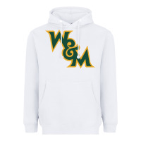 White william & mary tribe Heavyweight Hoodie - linhVisuals