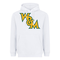 White william & mary tribe Heavyweight Hoodie - linhVisuals