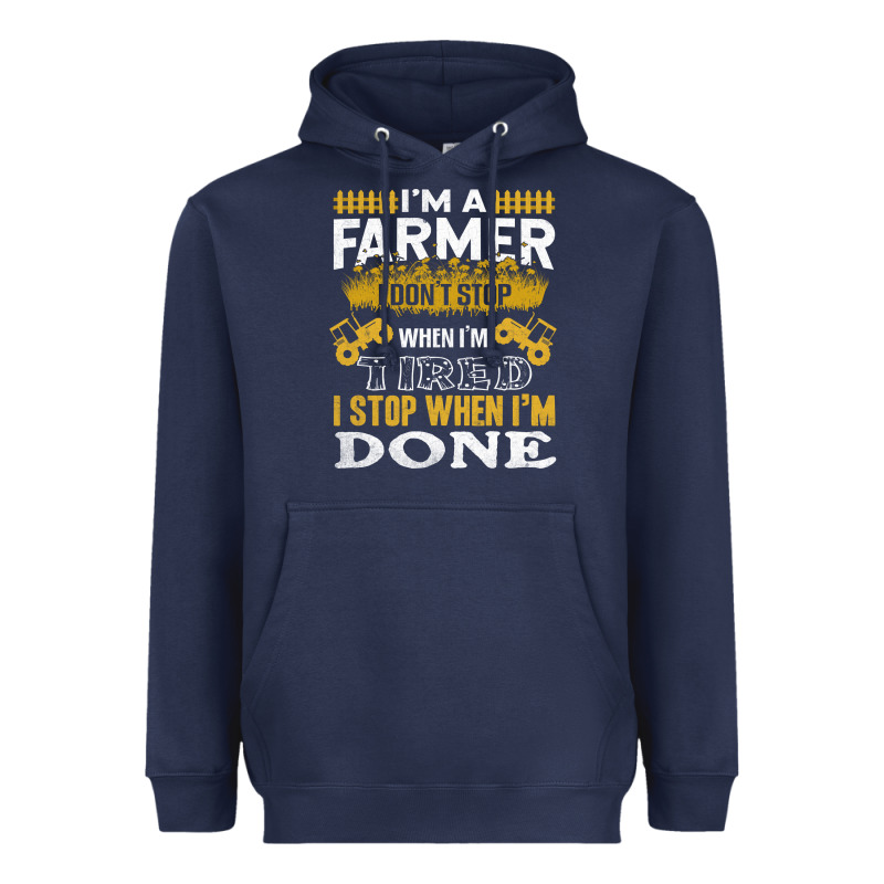 Farmer Heavyweight Hoodie by linhVisuals | Teevron