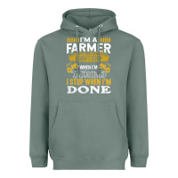 Sage farmer Heavyweight Hoodie - linhVisuals