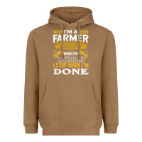 Toasted Coconut farmer Heavyweight Hoodie - linhVisuals