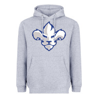Heather Grey trois rivières ice hockey Heavyweight Hoodie - linhVisuals