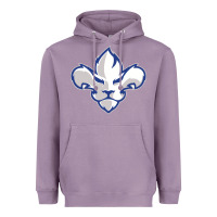 Lavender trois rivières ice hockey Heavyweight Hoodie - linhVisuals